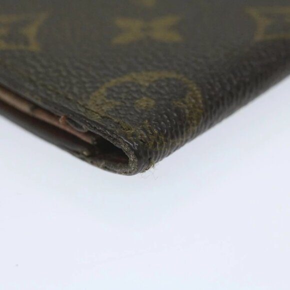 LOUIS VUITTON Monogram Porte Shekie Cartes Credit Long Wallet M62225 Auth th4397 - Picture 8 of 16